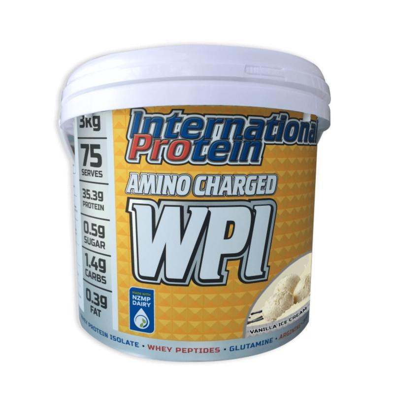 Amino Charged Wpi By International Protein 3Kg / Vanilla Protein/wpi