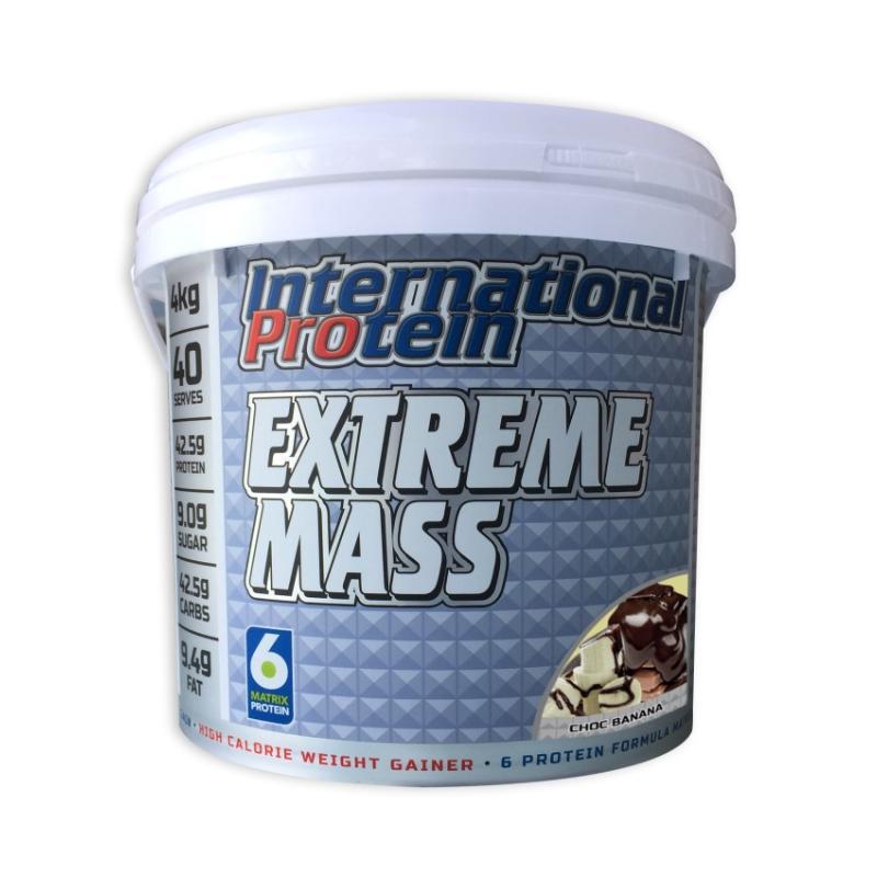 Extreme Mass By International Protein 4Kg / Choc Banana Protein/mass Gainers