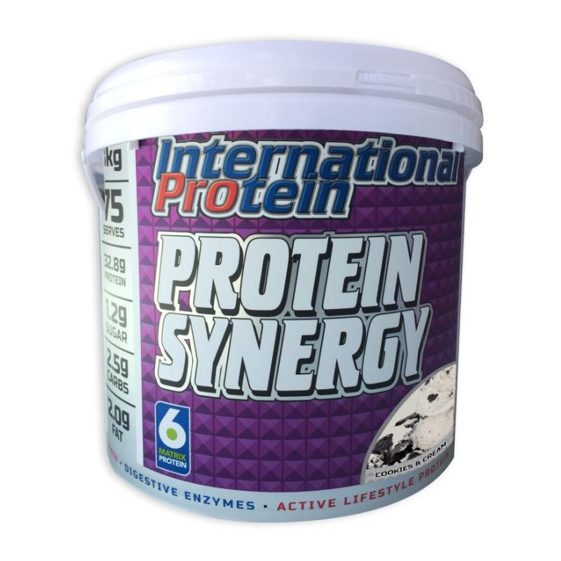 Protein Synergy By International 3Kg / Cookies And Cream Protein/whey Blends