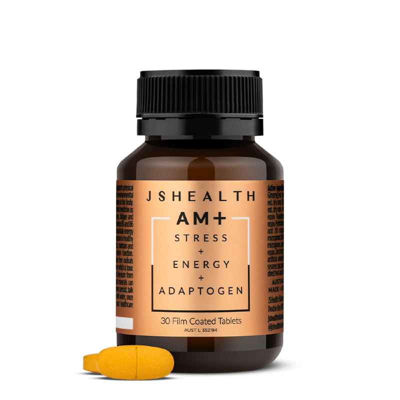 Am + Stress Energy Adaptogen By Jshealth 30 Tablets Hv/vitamins