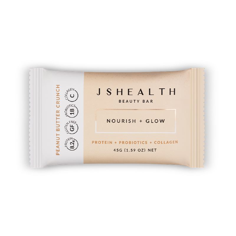 Beauty Bar By Jshealth 45G / Peanut Butter Crunch Protein/bars & Consumables