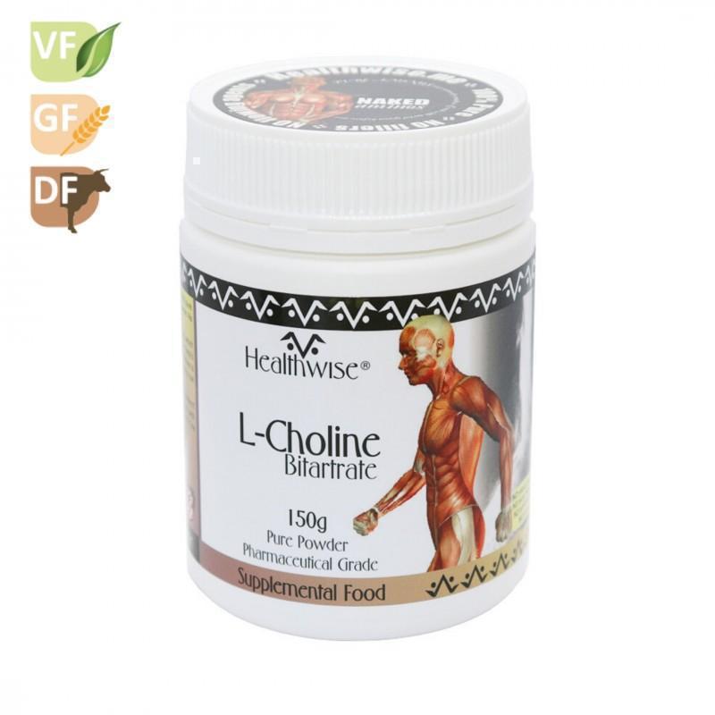 L-Choline Bitartrate By Healthwise 150G Sn/single Amino Acids