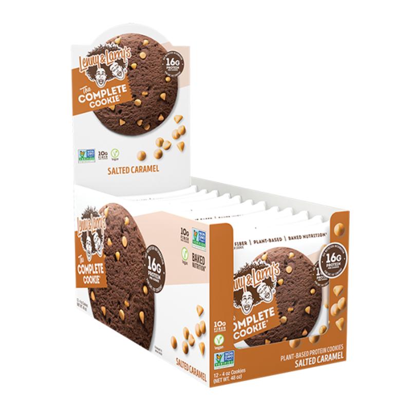 Complete Cookie By Lenny & Larrys Box Of 12 / Salted Caramel Protein/bars Consumables