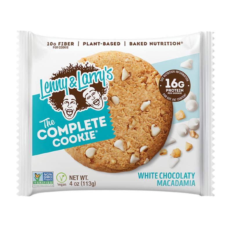 Complete Cookie By Lenny & Larrys 113G / White Chocolate Macadamia Protein/bars Consumables