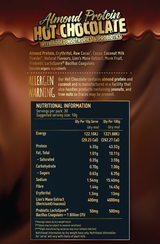 Almond Protein Hot Chocolate By Macro Mike Sn/tea & Coffee