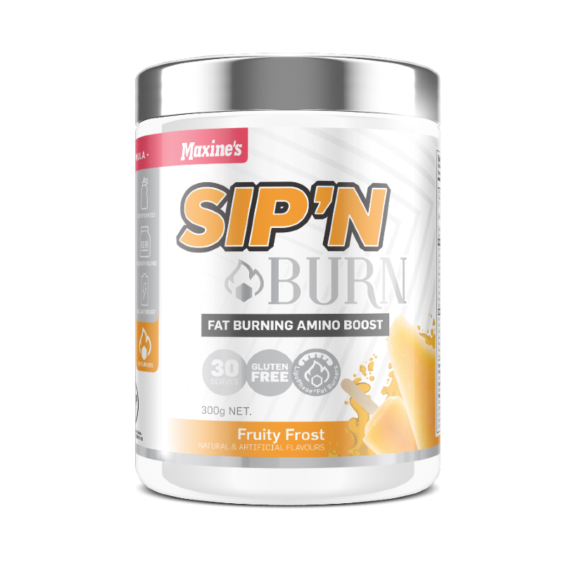 Sip N Burn By Maxines 30 Serves / Fruity Frost Weight Loss/fat Burners