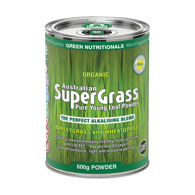Organic Australian Supergrass by MicrOrganics Green Nutritionals
