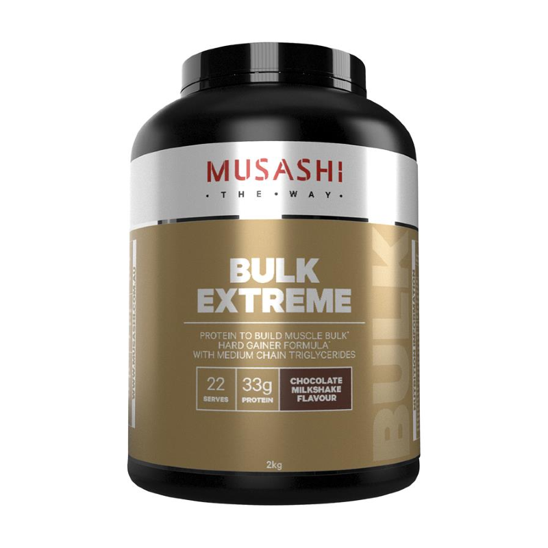 Bulk Extreme By Musashi 2Kg / Chocolate Milkshake Protein/mass Gainers