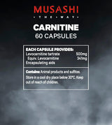 Carnitine Capsules By Musashi Weight Loss/l