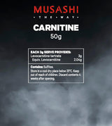 Carnitine Powder By Musashi Weight Loss/l