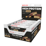 High Protein Bar By Musashi Box Of 12 / Milk Choc Nut Protein/bars & Consumables