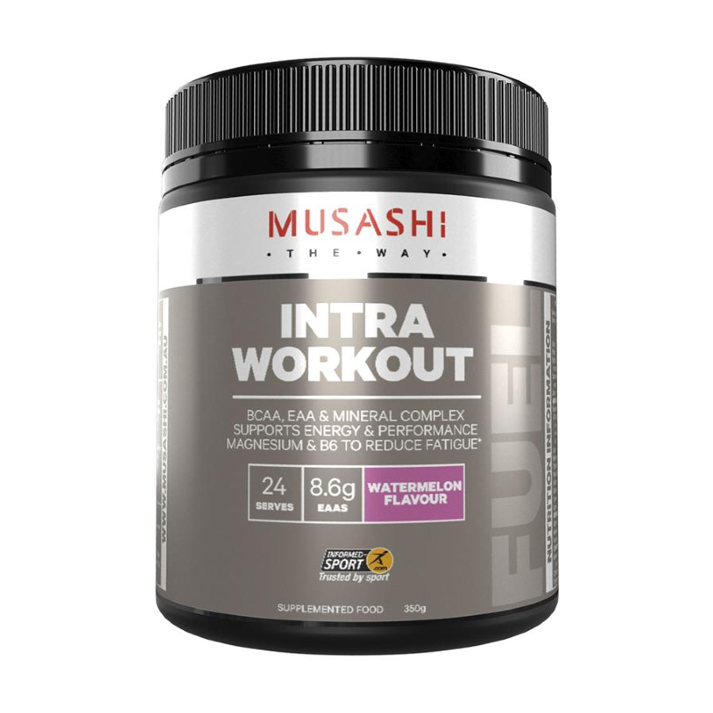 Intra Workout By Musashi 24 Serves / Watermelon Sn/amino Acids Bcaa Eaa