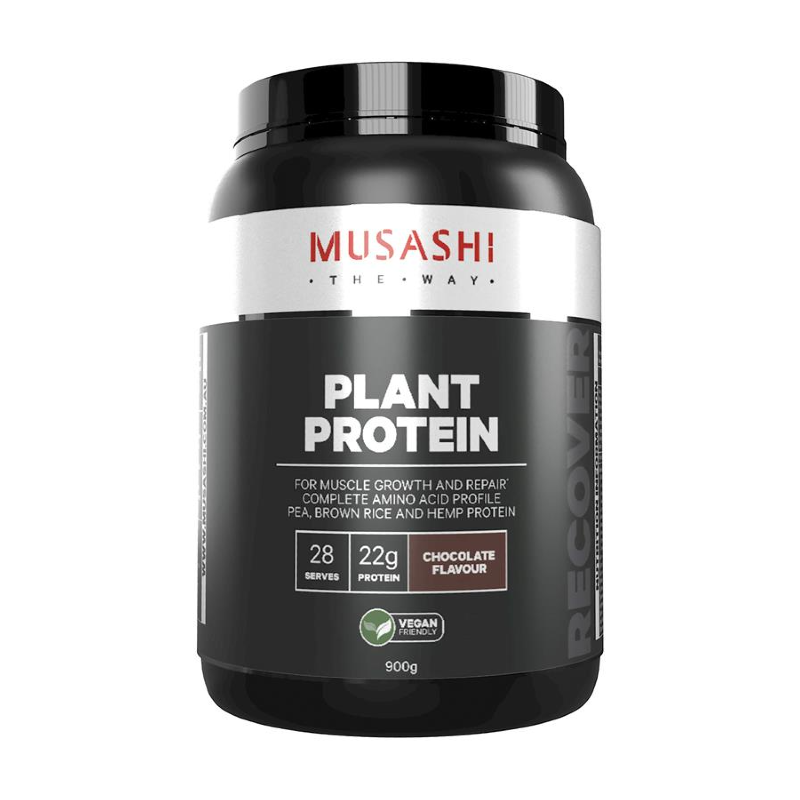 Plant Protein By Musashi 900G / Chocolate Protein/vegan &