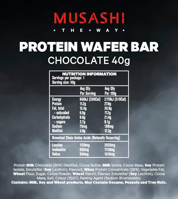 Protein Wafer Bar By Musashi Protein/bars & Consumables