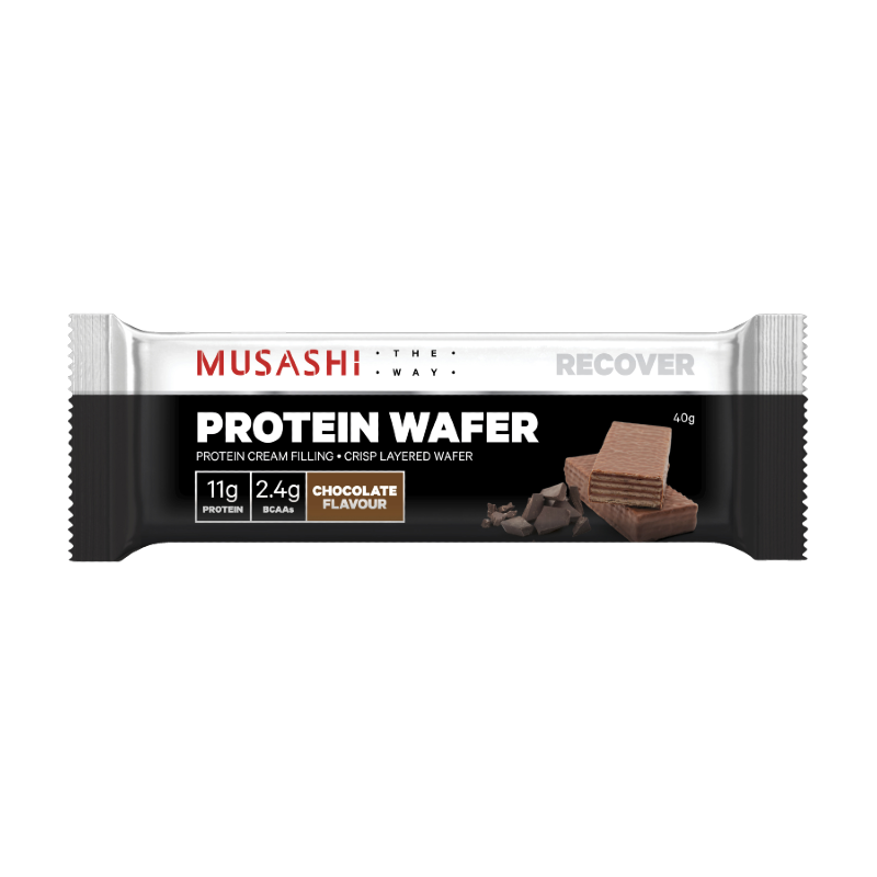 Protein Wafer Bar By Musashi 40G / Chocolate Protein/bars & Consumables
