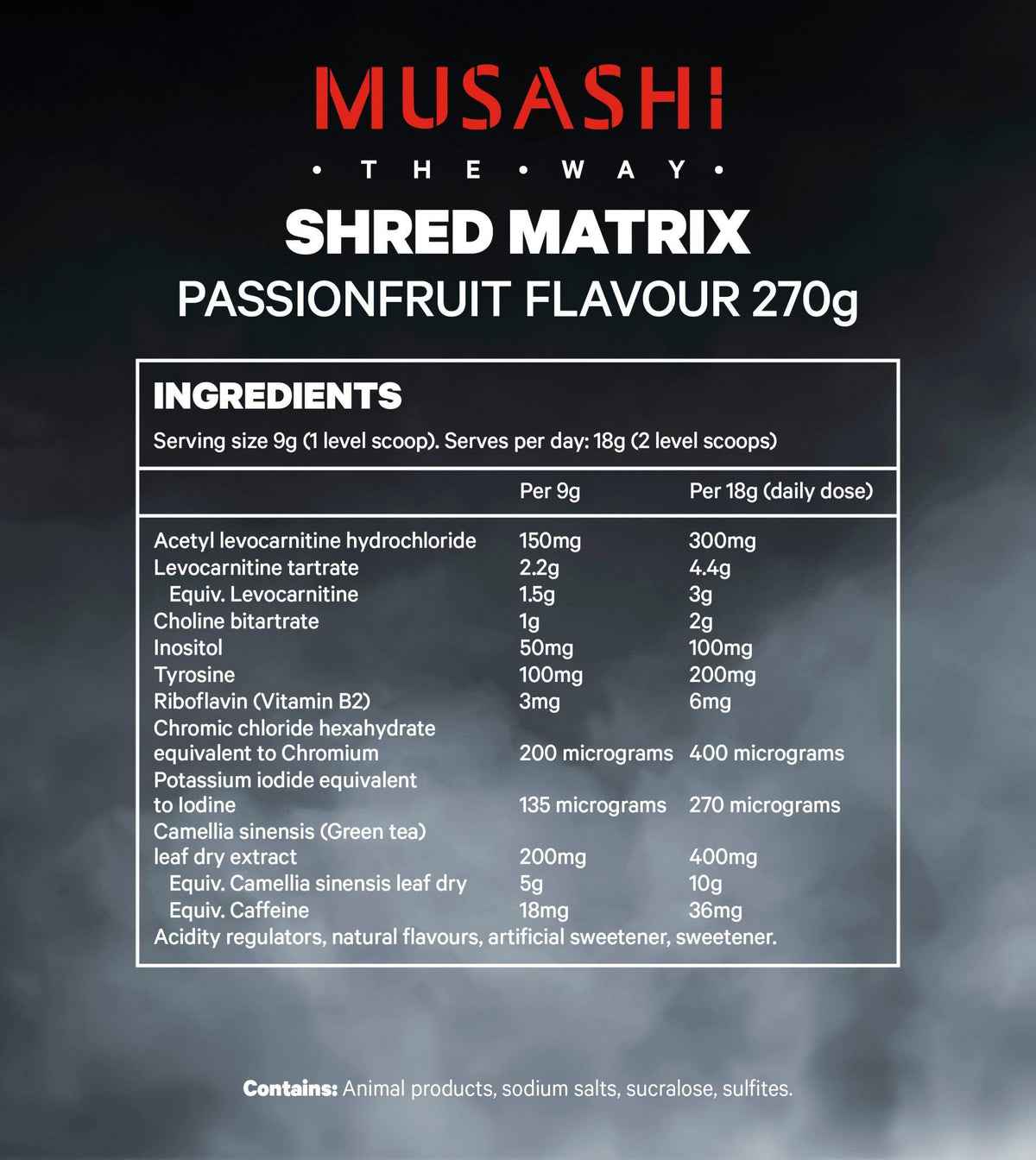 Shred Matrix by Musashi