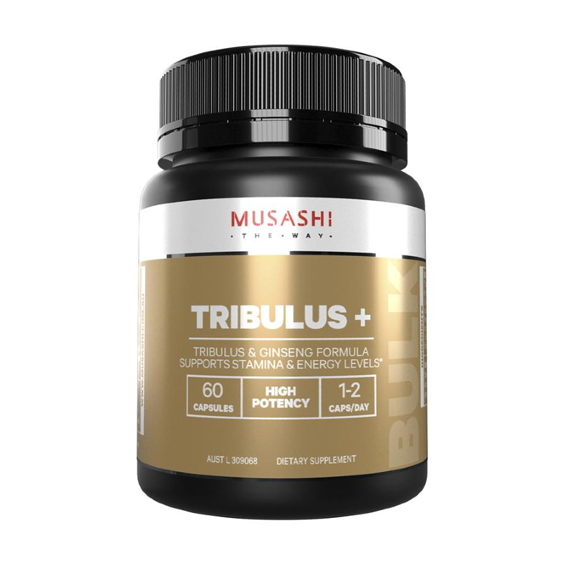 Tribulus+ By Musashi 60 Capsules Sn/testosterone & Anabolics