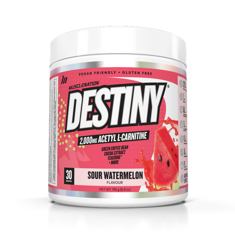 Destiny By Muscle Nation 30 Serves / Sour Watermelon Weight Loss/fat Burners