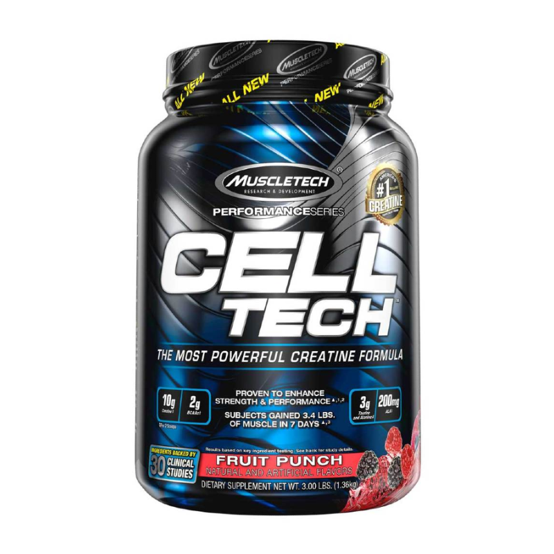 Cell Tech By Muscletech 3Lb / Fruit Punch Sn/post Workout Complex