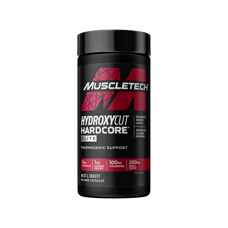 Hydroxycut Hardcore Elite By Muscletech 90 Capsules Weight Loss/fat Burners
