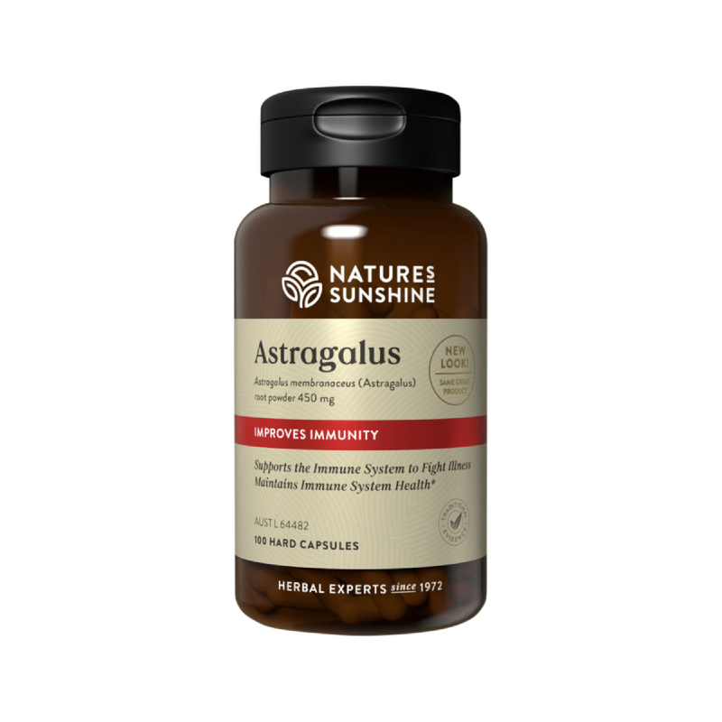 Astragalus By Natures Sunshine 100 Capsules Hv/herbal Extracts
