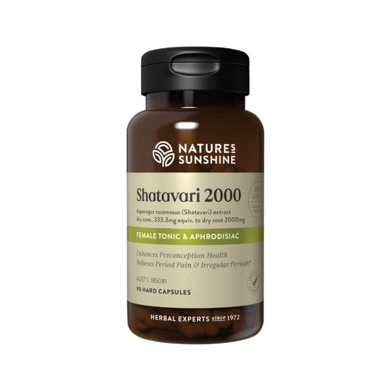 Shatavari 2000 By Natures Sunshine 90 Capsules Hv/herbal Extracts