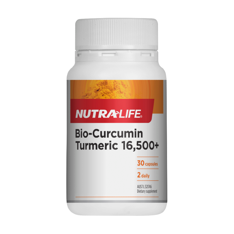 Bio-Curcumin 16500+ By Nutra-Life 30 Capsules Hv/vitamins