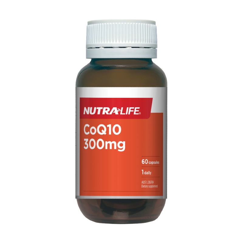 Coq10 300Mg By Nutra-Life 60 Capsules Hv/vitamins
