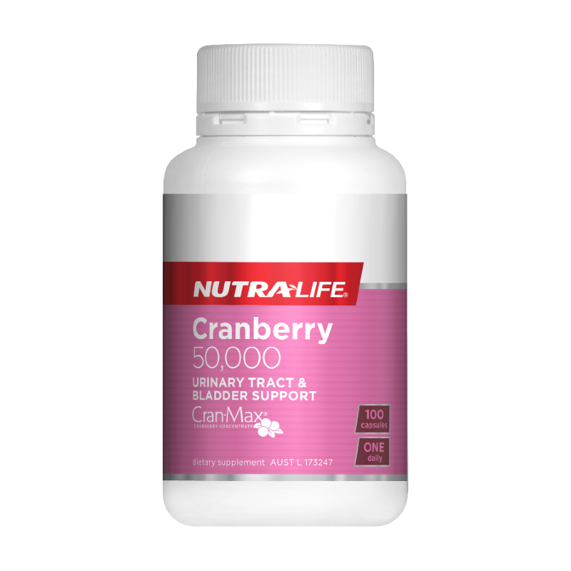 Cranberry 50000 By Nutra-Life 100 Capsules Hv/vitamins