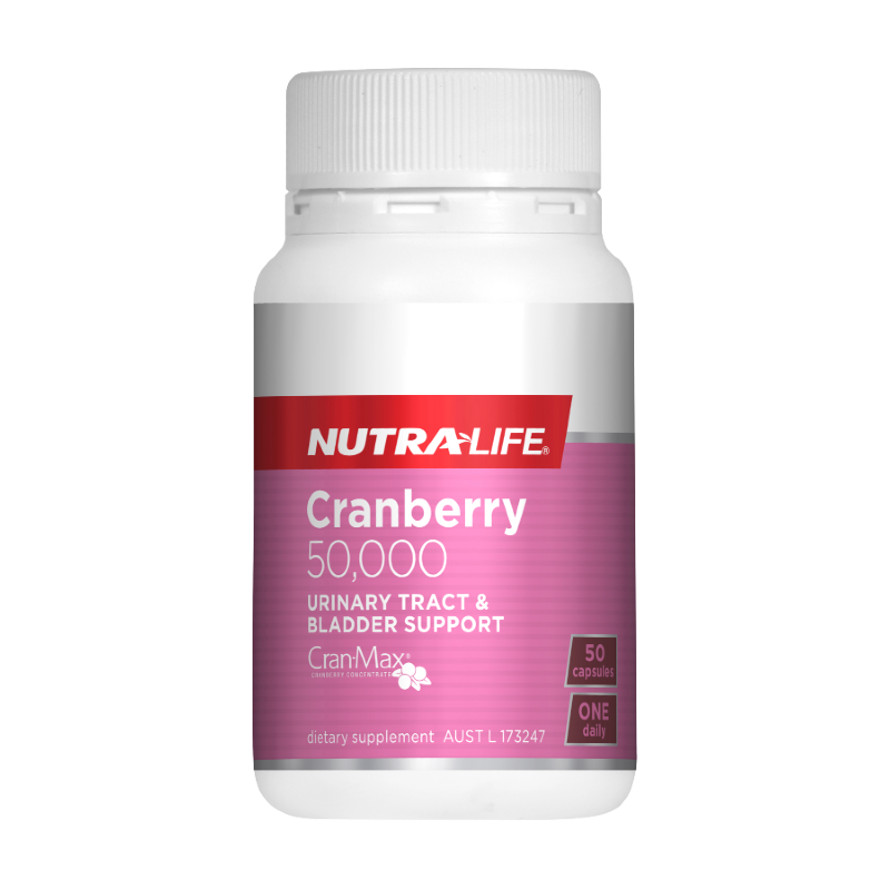 Cranberry 50000 By Nutra-Life 50 Capsules Hv/vitamins