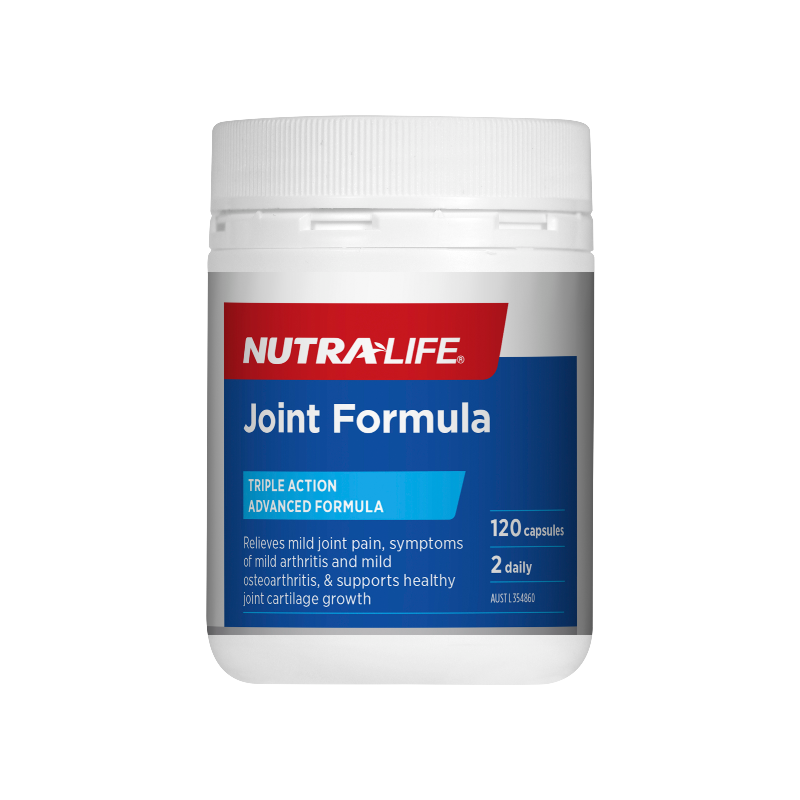 Joint Formula Triple Action Advanced By Nutra-Life 120 Capsules Hv/joint Support