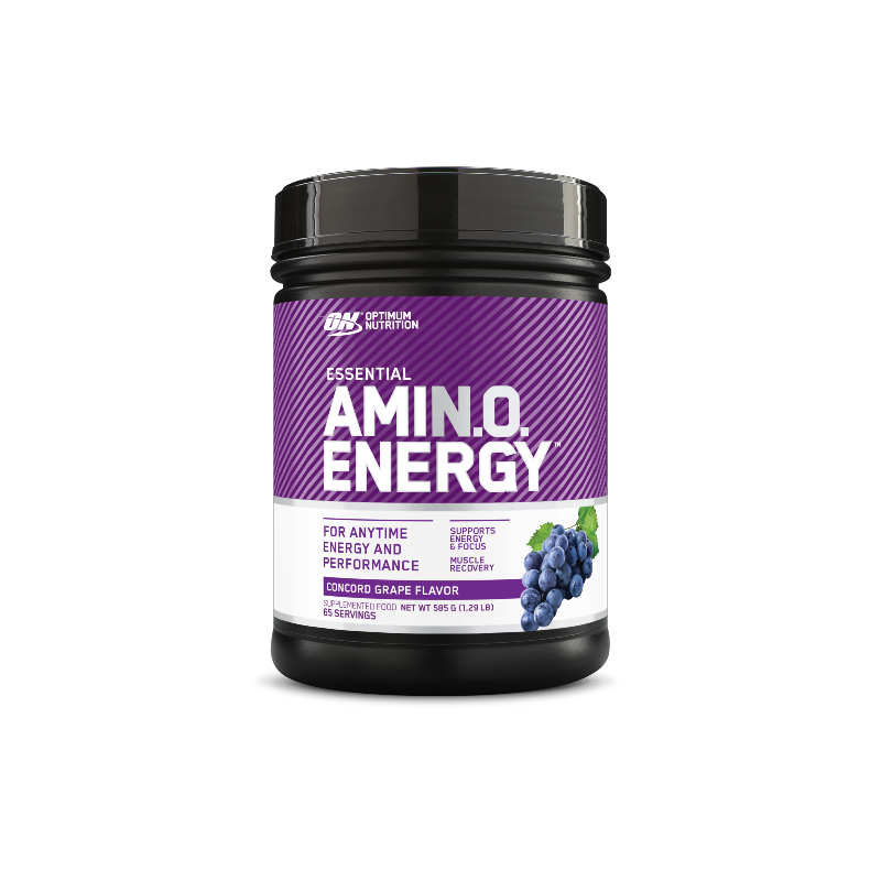 Amino Energy By Optimum Nutrition 65 Serves / Concord Grape Sn/amino Acids Bcaa Eaa