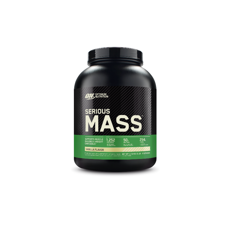 Serious Mass By Optimum Nutrition 6Lb / Vanilla Protein/mass Gainers