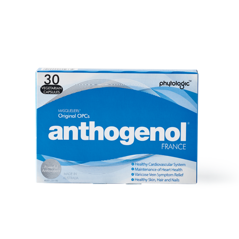 Anthogenol By Phytologic 30 Capsules Hv/vitamins