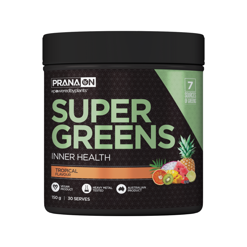 Super Greens By Pranaon 150G / Tropical Hv/greens & Reds