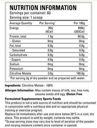 Precision Citrulline Malate by Precision Nutrition