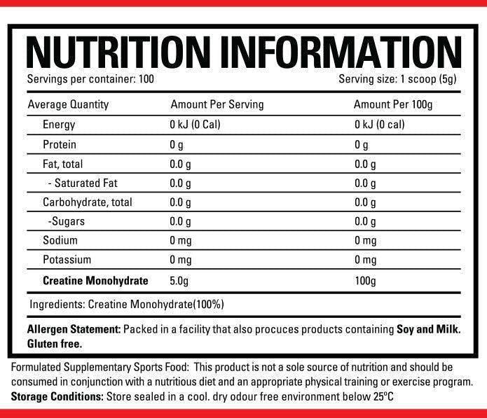 Precision Nutrition Precision Creatine Monohydrate — Supplement Mart