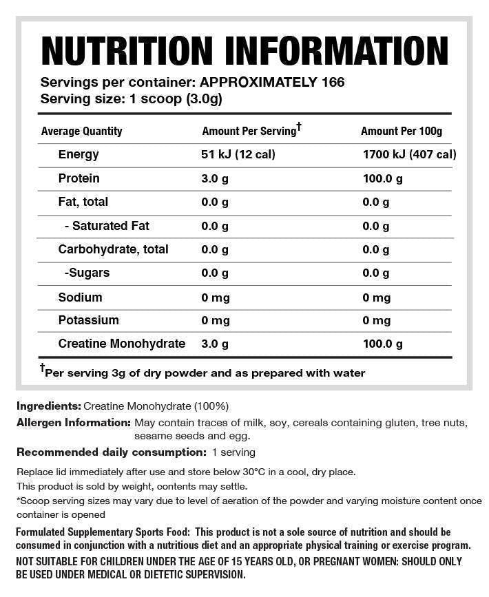 Precision Creatine Monohydrate By Nutrition Sn/creatine