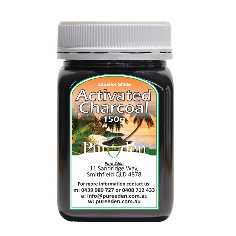 Activated Charcoal By Pure Eden 150G Hv/general Health