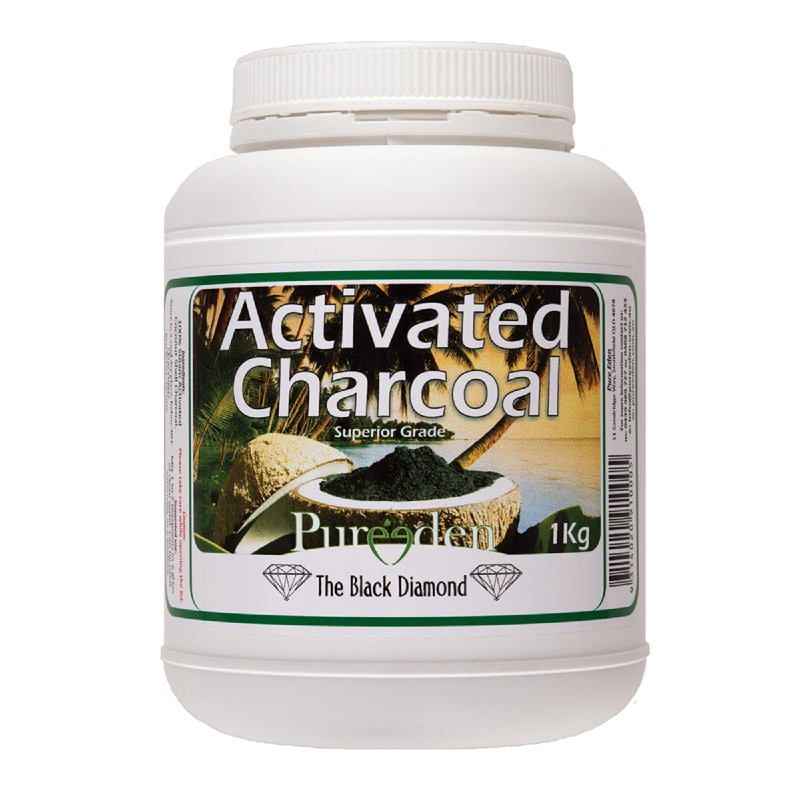 Activated Charcoal By Pure Eden 1Kg Hv/general Health