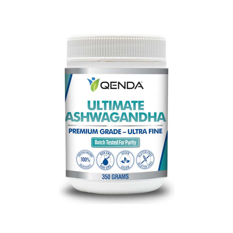 Ultimate Ashwagandha By Qenda 350G / Unflavoured Hv/herbal Extracts