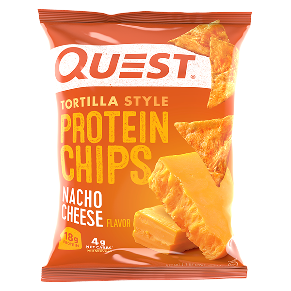 Quest Tortilla Protein Chips By Nutrition 32G / Nacho Cheese Protein/bars & Consumables