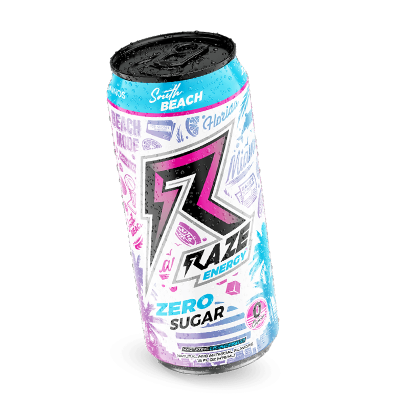 Raze Energy Rtd By Repp Sports 473Ml / Southbeach Sn/ready To Drink