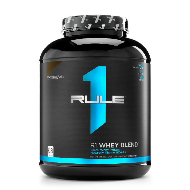 R1 Whey Blend Protein By Rule 1 68 Serves / Chocolate Fudge Protein/whey Blends