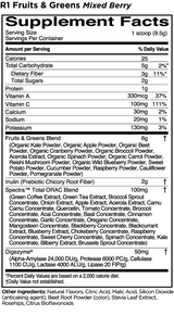 R1 Fruits & Greens By Rule 1 Hv/greens Reds