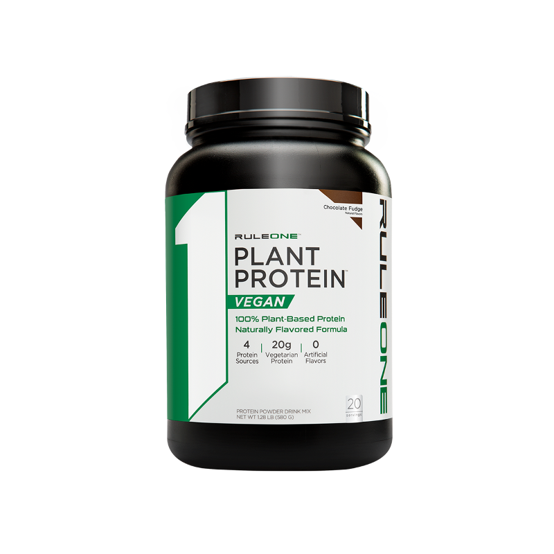 R1 Plant Protein By Rule 1 20 Serves / Chocolate Fudge Protein/vegan &