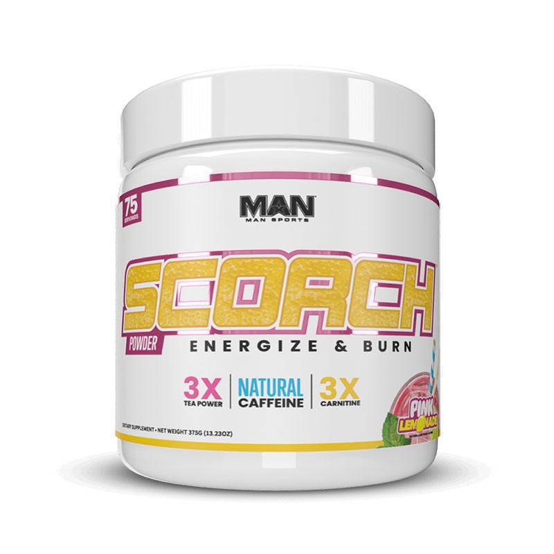 Scorch By Man Sports 75 Serves / Pink Lemonade Weight Loss/fat Burners