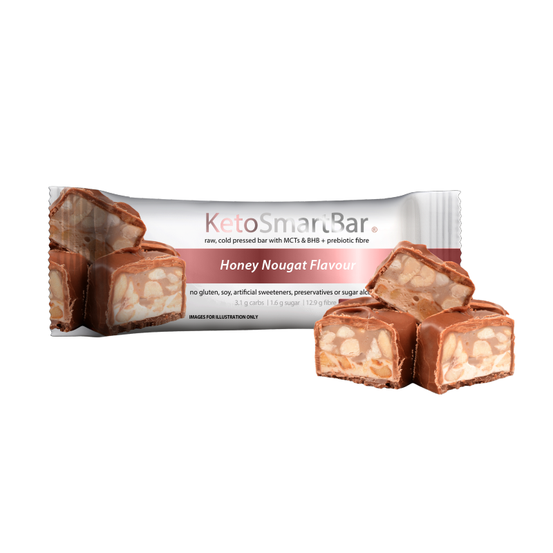 Keto Smart Bar By Diet Solutions 60G / Honey Nougat Protein/bars & Consumables