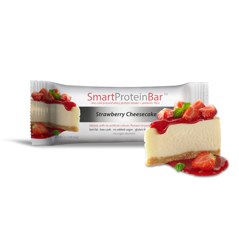 Smart Protein Bar By Diet Solutions 60G / Strawberry Cheesecake Protein/bars & Consumables