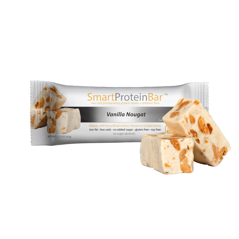 Smart Protein Bar By Diet Solutions 60G / Vanilla Nougat Protein/bars & Consumables